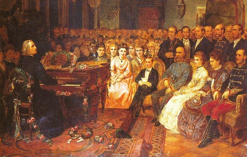 Franz Liszt et la famille impériale