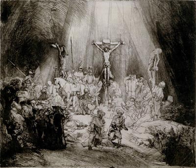 Rembrandt: Les trois croix