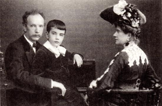 Richard, Franz et Pauline Strauss © dr
